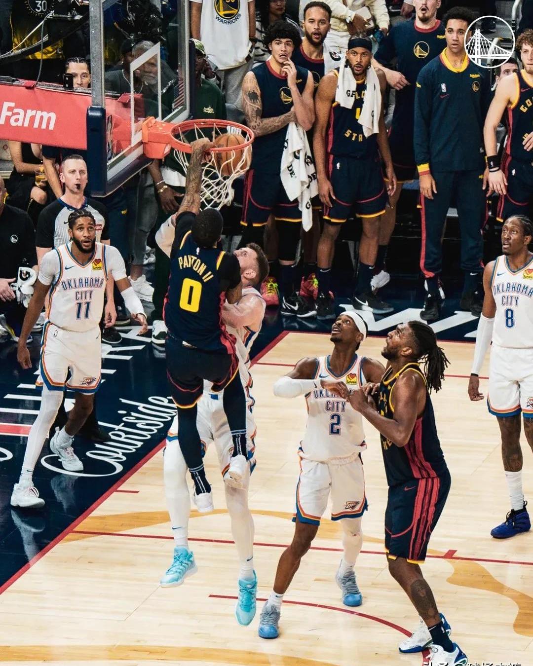 逆转之夜！勇士最后时刻连续得分取胜，一起.